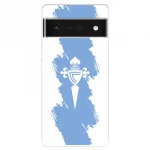 Funda Para Google Pixel 7 Pro Del Rc Celta Escudo Trazo Azul - Licencia Oficial Rc Celta