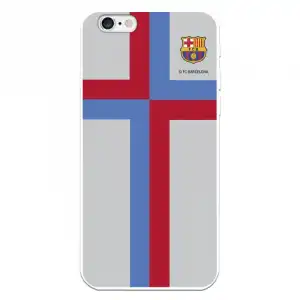 Funda Para Iphone 6 Del Fc Barcelona Cruz Blaugrana - Licencia Oficial Fc Barcelona