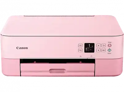 Impresora multifunción - Canon Pixma TS5352, USB, Wi-Fi, Pantalla OLED, App Print, Rosa