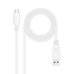 Nanocable Cable USB 3.1 a USB-C Macho/Macho Blanco 2m