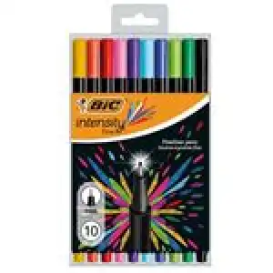 Pack 10 rotuladores BIC Fineliner Intensity Punta fina