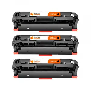 Pccom Essential HP 205A/CF530A Tóner Compatible Negro Pack 3