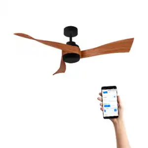 Windlight Curve Dc - Ventilador De Techo 40w Silencioso Ø132 Cm