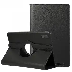 Cool Funda de Polipiel Negro para Xiaomi Redmi Pad SE Giratoria