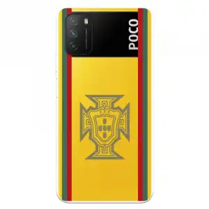 Funda Para Xiaomi Poco M3 Del Federación Portuguesa De Fútbol Escudo - Licencia Oficial Federación Portuguesa De Fútbol