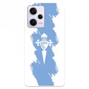 Funda Para Xiaomi Redmi Note 12 Pro 5g Del Rc Celta Escudo Trazo Azul - Licencia Oficial Rc Celta