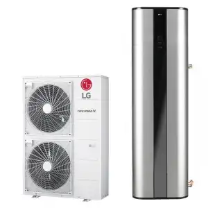 LG - Kit aerotermia LG 12 kw + Aerotermo, capacidad 200 litros, WIFI -.