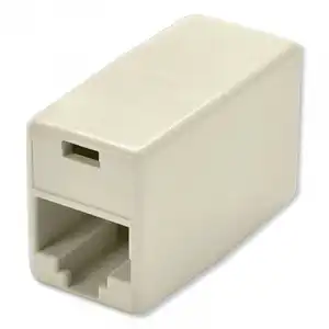 OcioDual Acoplador RJ45 Cat 8/7/6A/6/5E/5 Beige