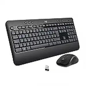 Pack Teclado + Ratón - Logitech MK540 Advanced, Inalámbrico, Bluetooth, USB, Negro