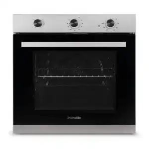 Universalblue Horno Multifunción Acero Inoxidable 71 Litros A | 3 Mandos Mecánicos | 6 Funciones | 2275 W