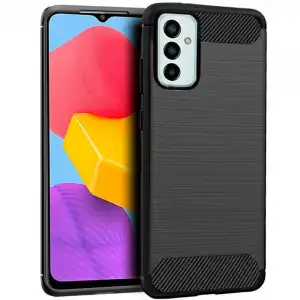 Cool Funda Carbón Negro para Samsung M135 Galaxy M13/A23 5G