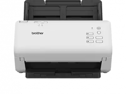 Escáner - Brother ADS4300N, 600 x ppp, 40 ppm, Hasta 80 páginas, Negro y blanco