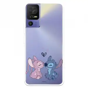 Funda Para Tcl 40 Se Oficial De Disney Angel & Stitch Beso - Lilo & Stitch