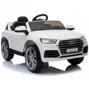 HomCom Audi Q5 Coche Eléctrico 12V Blanco