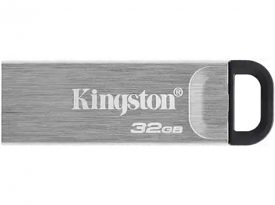 Memoria USB 32 GB - Kingston Datatraveler, 3.2, Plata