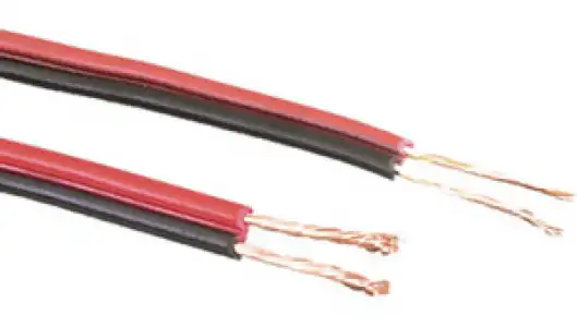 Pack De 100 Mts Cable Audio Paralelo Rojo / Negro 2 × 0'75 Mm² Electro Dh 49.062/0.75 8430552032068