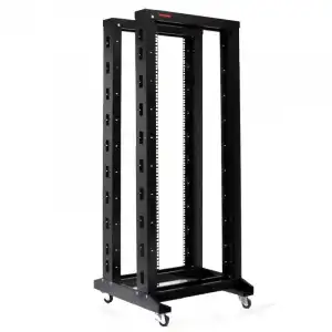 RackMatic MobiRack Open Armario Rack Abierto 19" 29U 600x600x1400mm Negro
