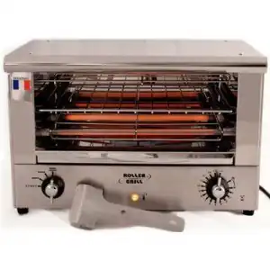 Roller Grill Tostador De Acero Inoxidable De Cuarzo Infrarrojo 2000w - Bar1000c