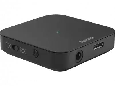 Transmisor y receptor audio - Hama BT-Senrex, Bluetooth, Autonomía 13h, Audiojack, Negro