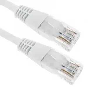 BeMatik Cable de Red UTP RJ45 Cat.5e 50cm Blanco