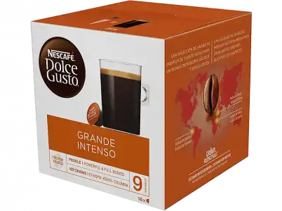 Cápsulas monodosis - Nescafé Dolce Gusto Grande Intenso Premium, 16 cápsulas