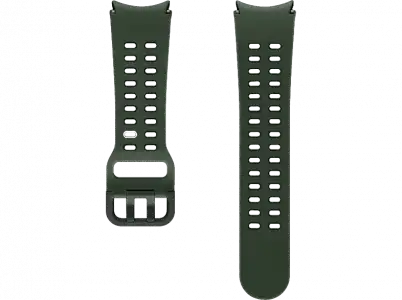 Correa - Samsung ET-SXR94LGEGEU, Para Galaxy Watch 6, M/L, 20 mm, deportiva Extreme, Verde/Negro