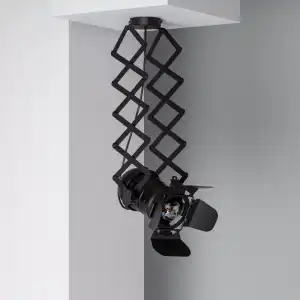 Efectoled Lámpara De Techo De Metal Kurangna Negro