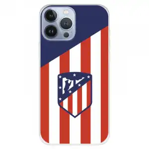 Funda Para Iphone 13 Pro Max Del Atleti Escudo Fondo Atletico - Licencia Oficial Atlético De Madrid