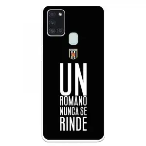 Funda Para Samsung Galaxy A21s Del Mérida Frase Fondo Negro - Licencia Oficial Mérida