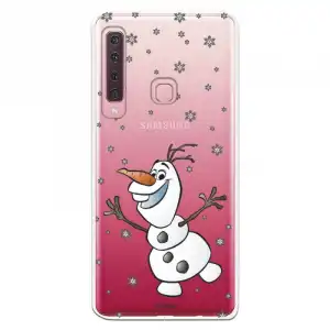 Funda Para Samsung Galaxy A9 2018 Oficial De Disney Olaf Transparente - Frozen