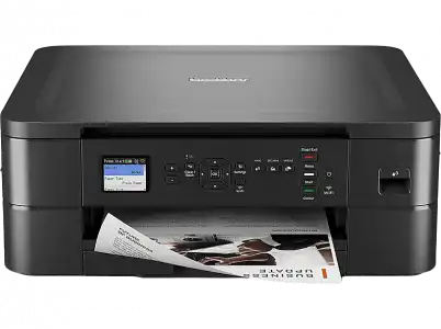 Impresora multifunción - Brother DCPJ1050DW, LCD, 128 MB, 1200 x 2400 ppp, 17 B/N, 9.5 ppm Color, Negro