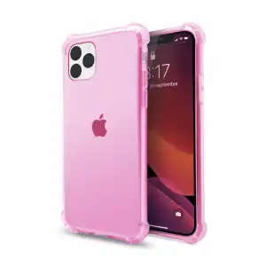 Nueboo Funda Gel TPU Shockproof Rosa para iPhone 11 Pro Max