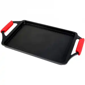 Wecook Ecostone Bandeja Asadora Aluminio Fundido Antiadherente Inducción 37x25cm