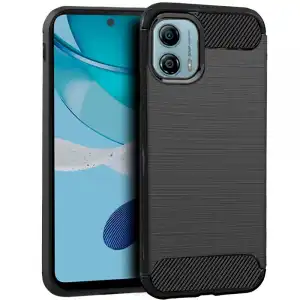 Cool Carcasa Carbón Negro para Motorola Moto G53 5G