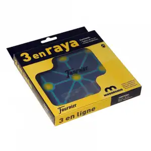 Fournier - Juego De Mesa, Tablero Tres En Raya Magnético Mini