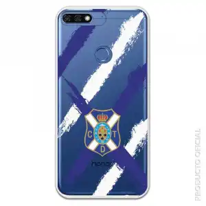 Funda Oficial Cd Tenerife Escudo Clear Ss18-19 Huawei Y7 2018