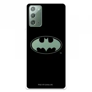 Funda Oficial de DC Comics Batman Logo Transparente para Samsung Galaxy Note 20