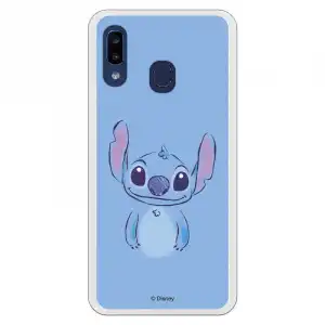 Funda Oficial Lilo Y Stitch Azul Para Samsung Galaxy A20e