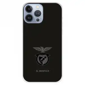 Funda Para Iphone 13 Pro Max Del Escudo Fondo Negro - Licencia Oficial Benfica
