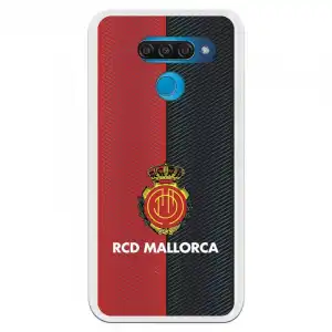 Funda Para Lg Q60 Licencia Oficial Rcd Mallorca Diagonales Transparente