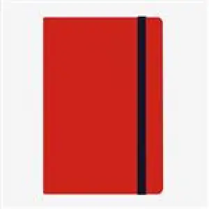 Libreta Legami My notebook Medium Cuadriculada Pequeño Rojo