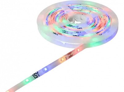 Luces LED - ISY ILG-3100-1 STRIPE, 3M, Cinta LED, 7 W, 96 Bombillas, 50/60 Hz, 220-240 V, Multicolor