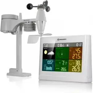 Bresser Comfort Estación Meteorológica 5 en 1 Blanca