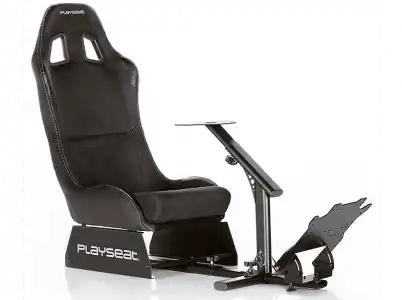Cockpit - Playseat Evolution Alcantara, Asiento carreras, Plegable, Para todas las consolas