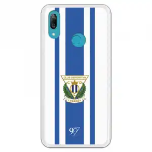 Funda Oficial Leganés Blanquiazul Ss18 Para Huawei Y7 2019