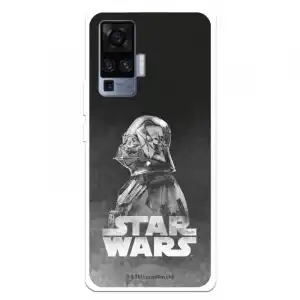 Funda Para Vivo X51 Oficial De Star Wars Darth Vader Fondo Negro - Star Wars