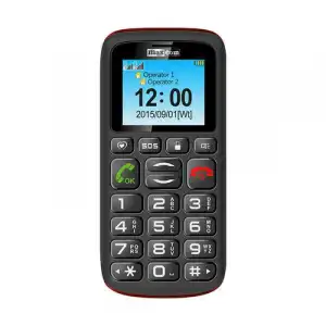Maxcom Comfort MM428BB Teléfono para Mayores Negro