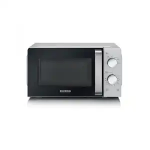 Microondas 17 L 700 W Plateado / Negro Severin Mw 7887