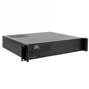 RackMatic Caja Rack 19" IPC mini-ITX micro-ATX 2U 1x5.25" 5x3.5" Fondo 400mm