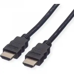 Roline Cable HDMI de Alta Velocidad con Ethernet Macho/Macho 15m Negro